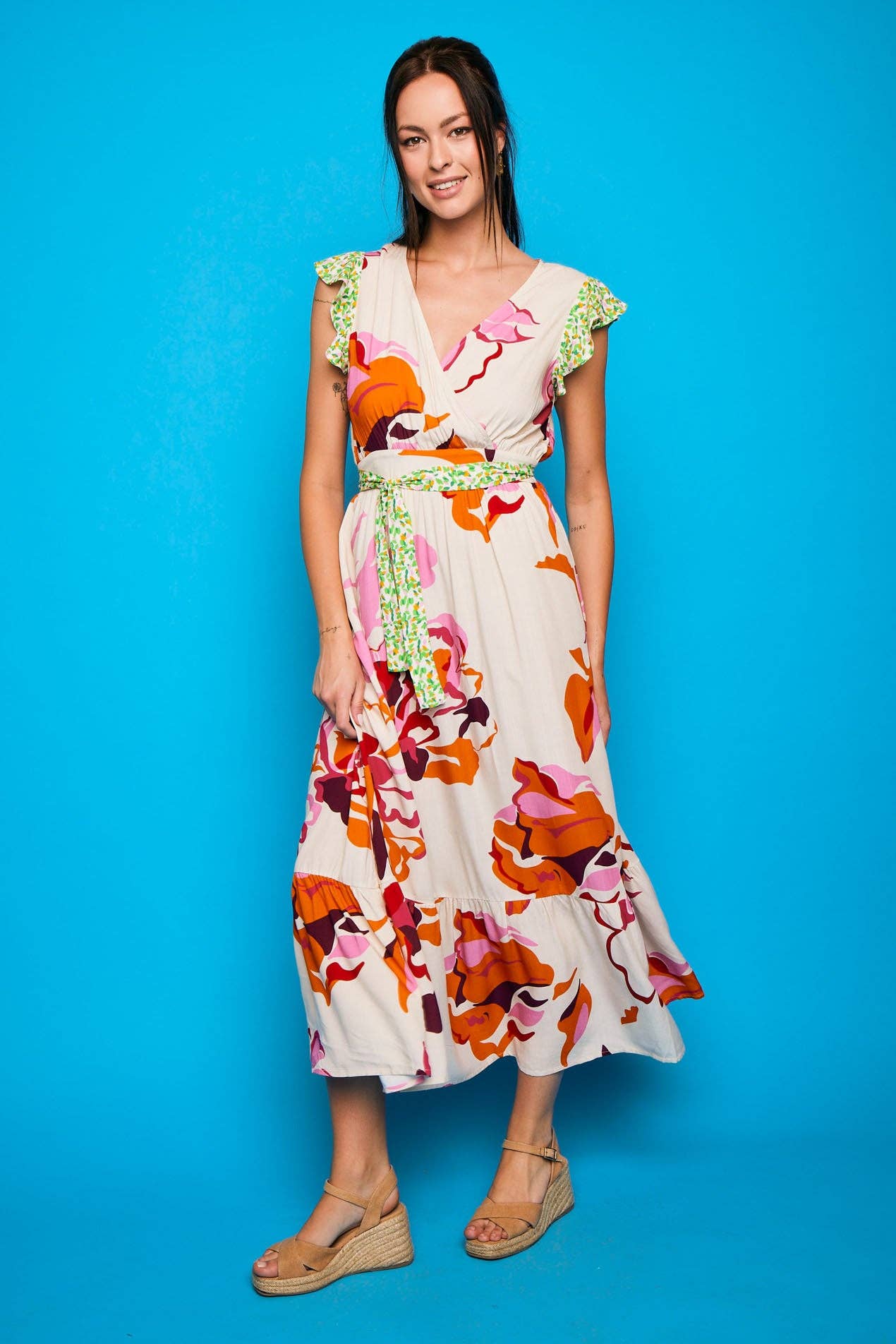 Smile - Wholesale Dress - Women's - Long White Alcoceber Dress4