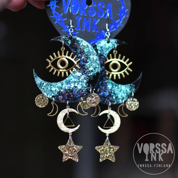 Överi Bling Kuu-Édition Limitée pour la vente par Vorssa Ink