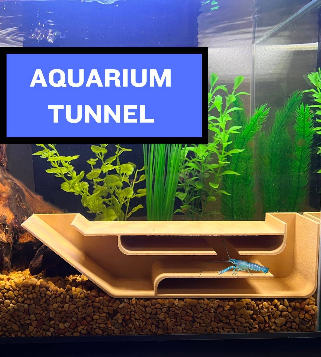 Chatelet – Großhandel Tischdeko – Chatelet REEFSHAPE Aquarium X-Large unterirdischer Tunnel | Versteck für Fische und Garnelen für Aquarien | Einzigartiger unterirdischer Aussichtstunnel | 9,75 Zoll x 2,5" | Hergestellt in den USA (XL)10