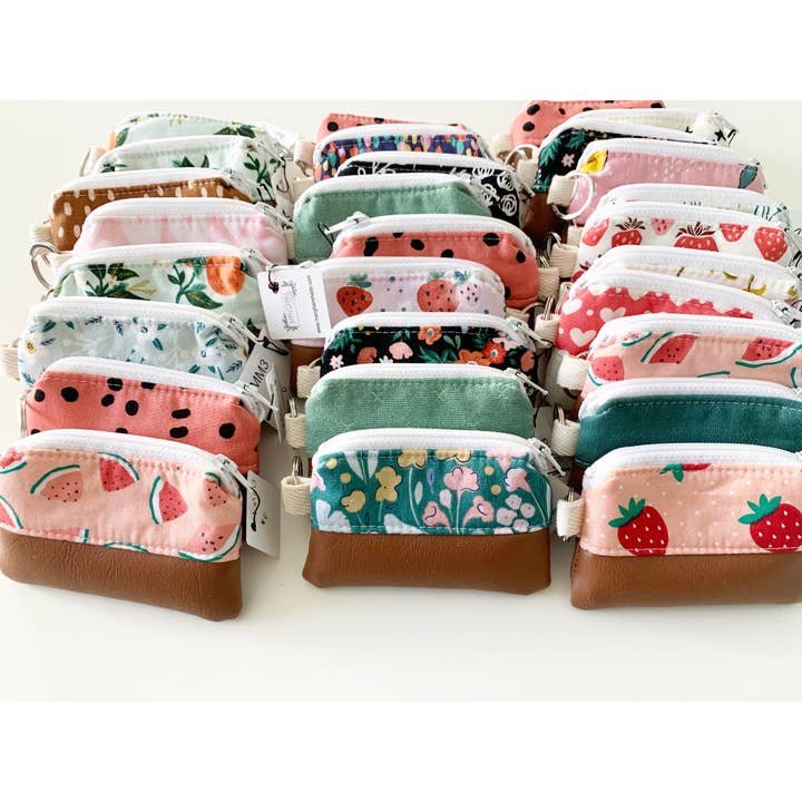 Mangham Made - Wholesale Coin Purse - Women's - Variety Pack, Keychain Pouch, Coin Purse, Small Zipper Pouch