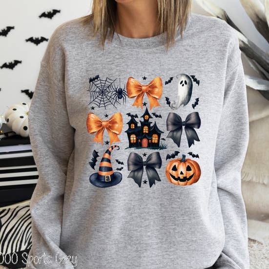 Bama Screens - Wholesale Sublimation Transfer - Halloween Coquette Collage #BS7225