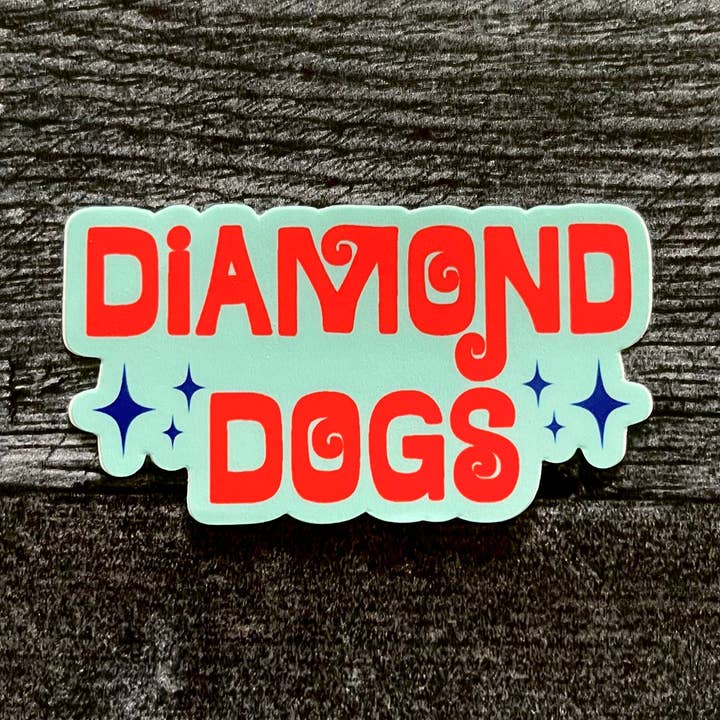 Diamond Dogs Sticker for wholesale by The Silver Spider