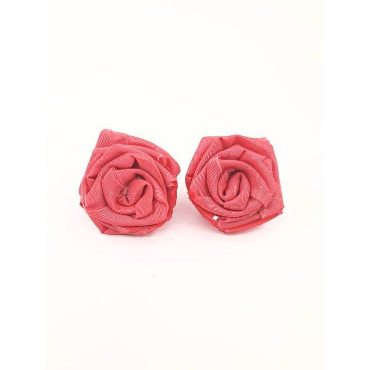 FABRICCA - Wholesale Dangle Earrings - Pink Rose Earrings2