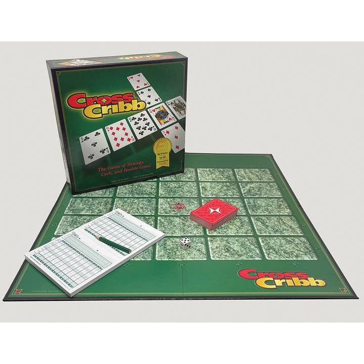 Outset Games and Cobble Hill Puzzles - Wholesale Board Game - Cross Cribb – A Strategic Twist on Classic Cribbage!3