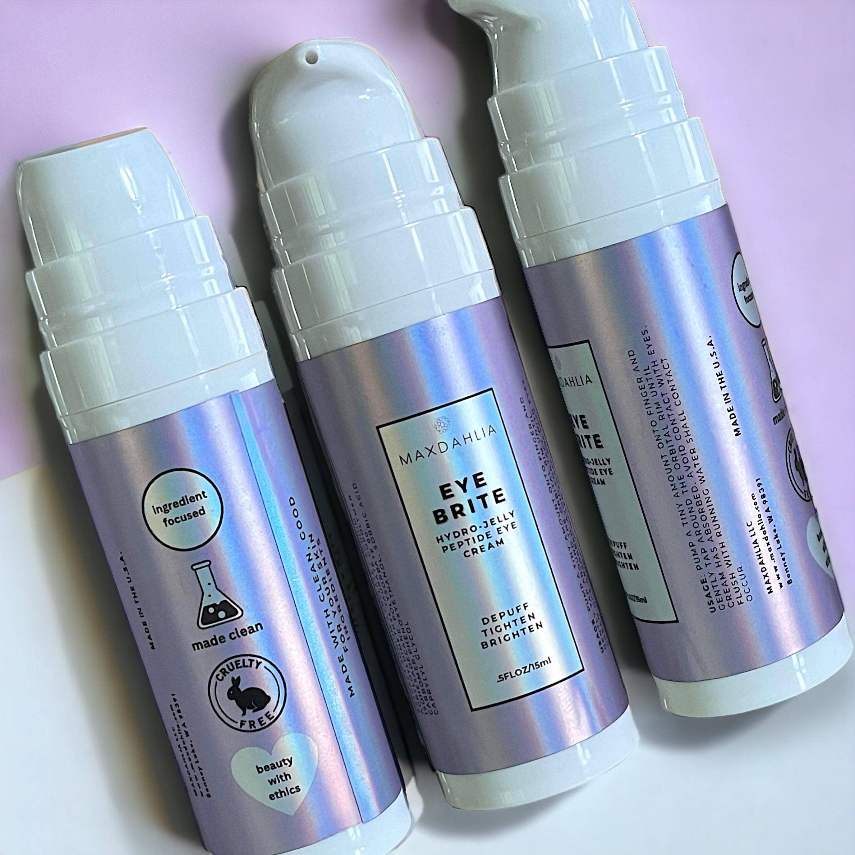 MAXDAHLIA - Vente Crèmes/gels contour des yeux - Crème pour les yeux EYE BRITE Hydro-Jelly Peptide4