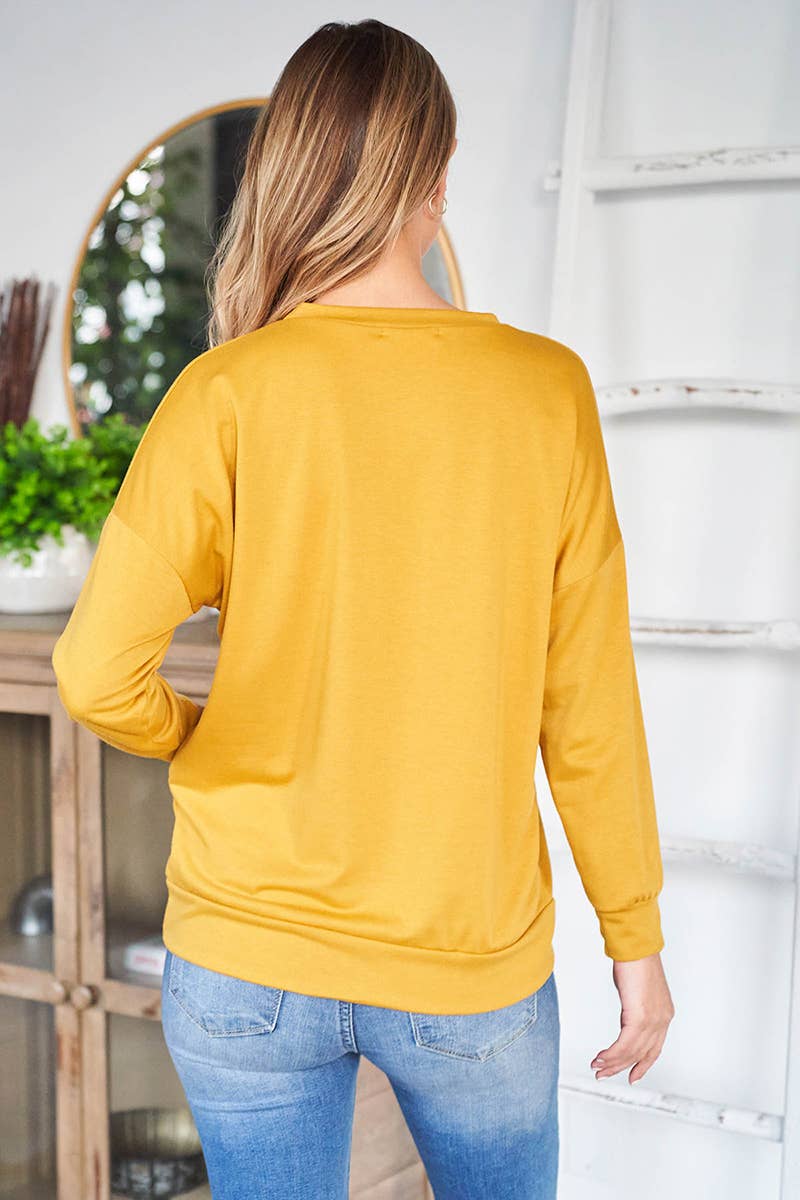 You & Me – wholesale Sweatshirt - Dam – PPT2063-LÅNGÄRMAD FRANSK FROTTÉ TOPP MED KÄNGURUFICKA59