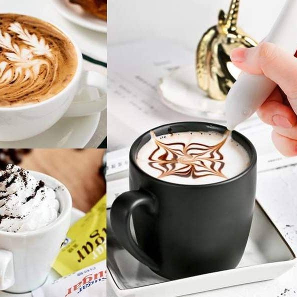 VIGOR - Wholesale DIY Food Kit - Latte Pen Electric Coffee Pen Spice Pen for Food Art DIY Cre
