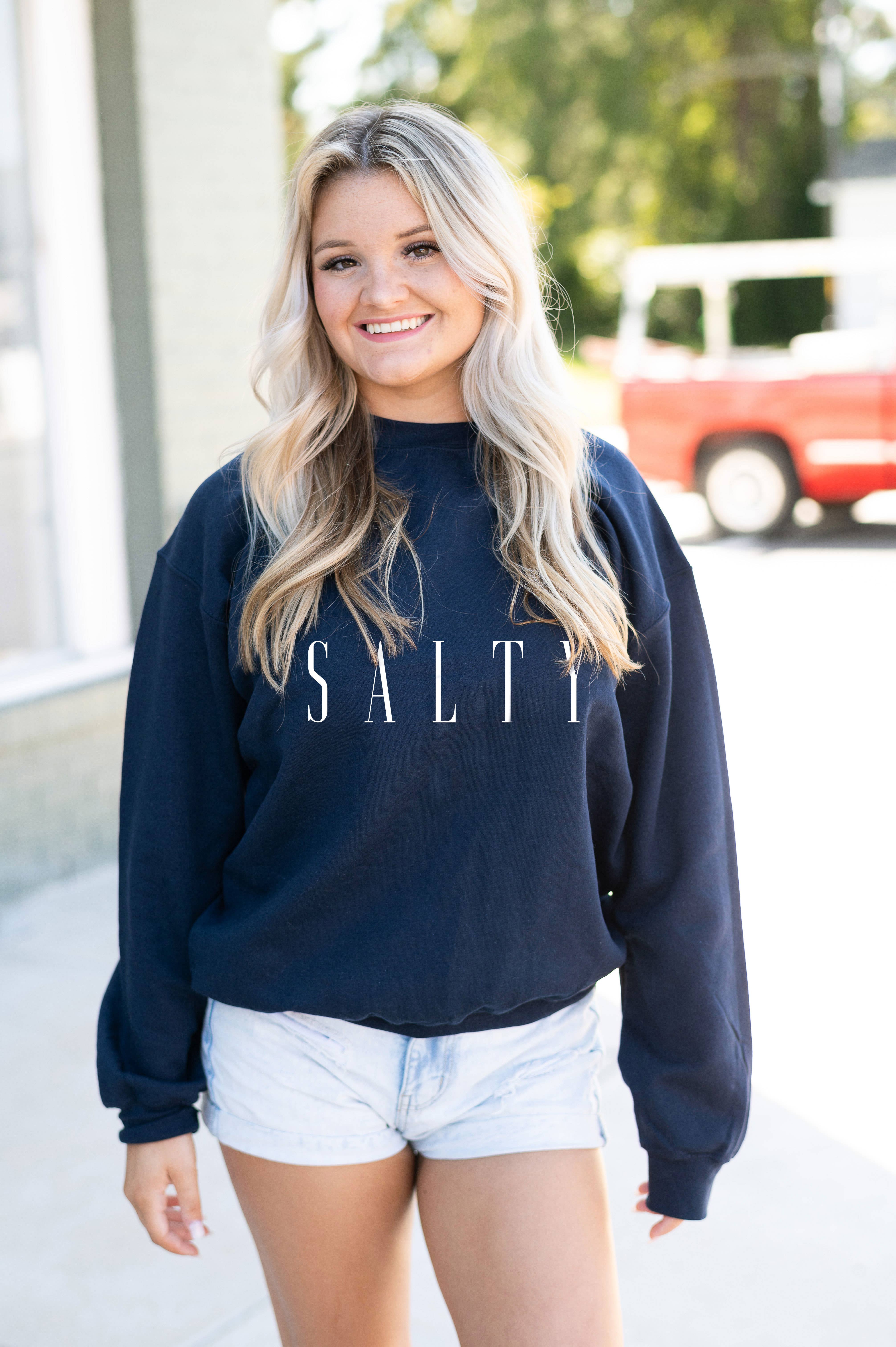 Viv&Lou – wholesale Graphic sweatshirt – Women’s – Salty Sweatshirt1