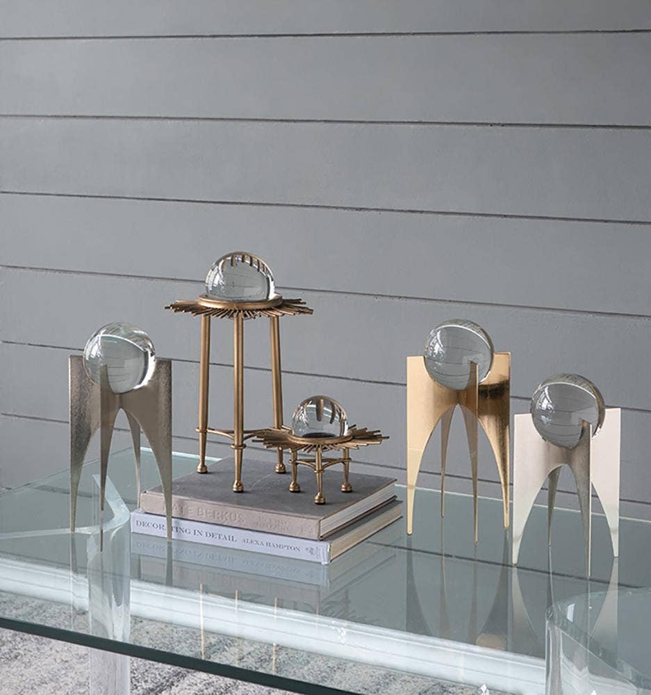 A&B Home Group Inc. - Wholesale Decorative Tabletop Object - S/3 Crystal Ball On Stand3