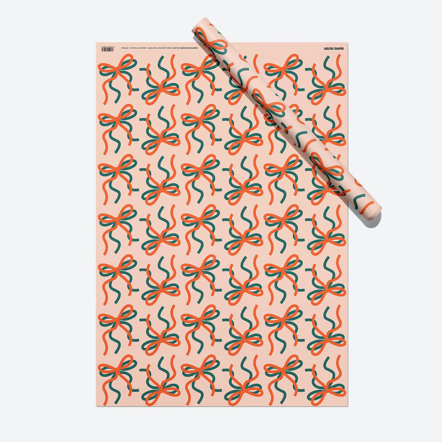 Graphic Factory - Wholesale Flat Wrap - Bows | Wrapping Paper | Craft Paper1