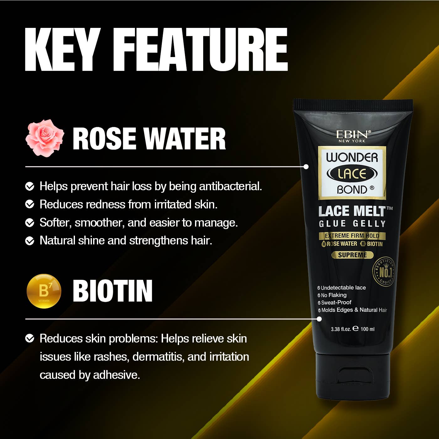 EBIN NEW YORK - Wholesale Hair Styling Gel/Mousse - Wonder Lace Bond Lace Melt Glue Gelly4