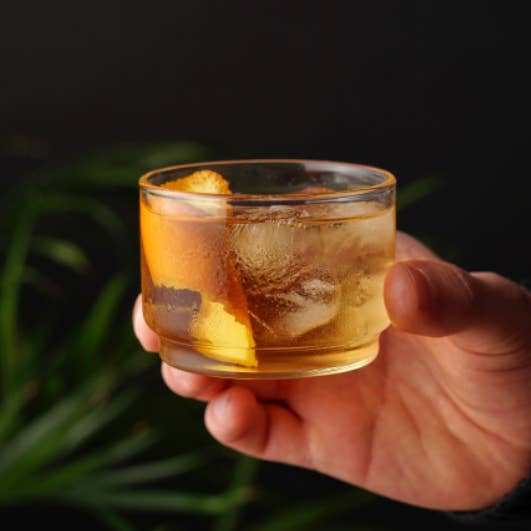 Viski - Wholesale Cocktail/Liquor Glass - Stackable Bodega Glasses – Set of 6 by Viski
