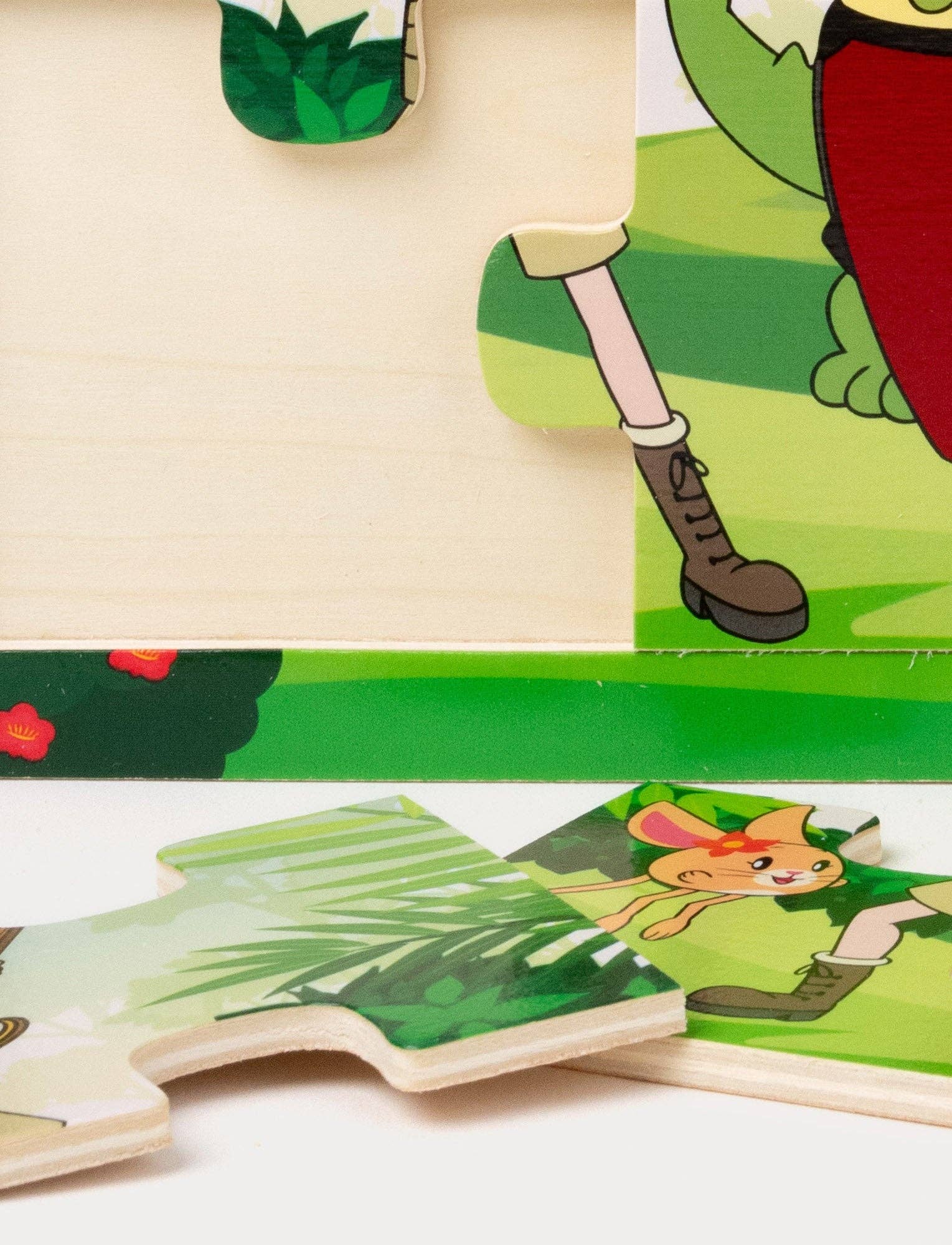 Teddykompaniet - Wholesale Puzzle - Kids - Arne Alligator, Puzzle, 12 pieces3