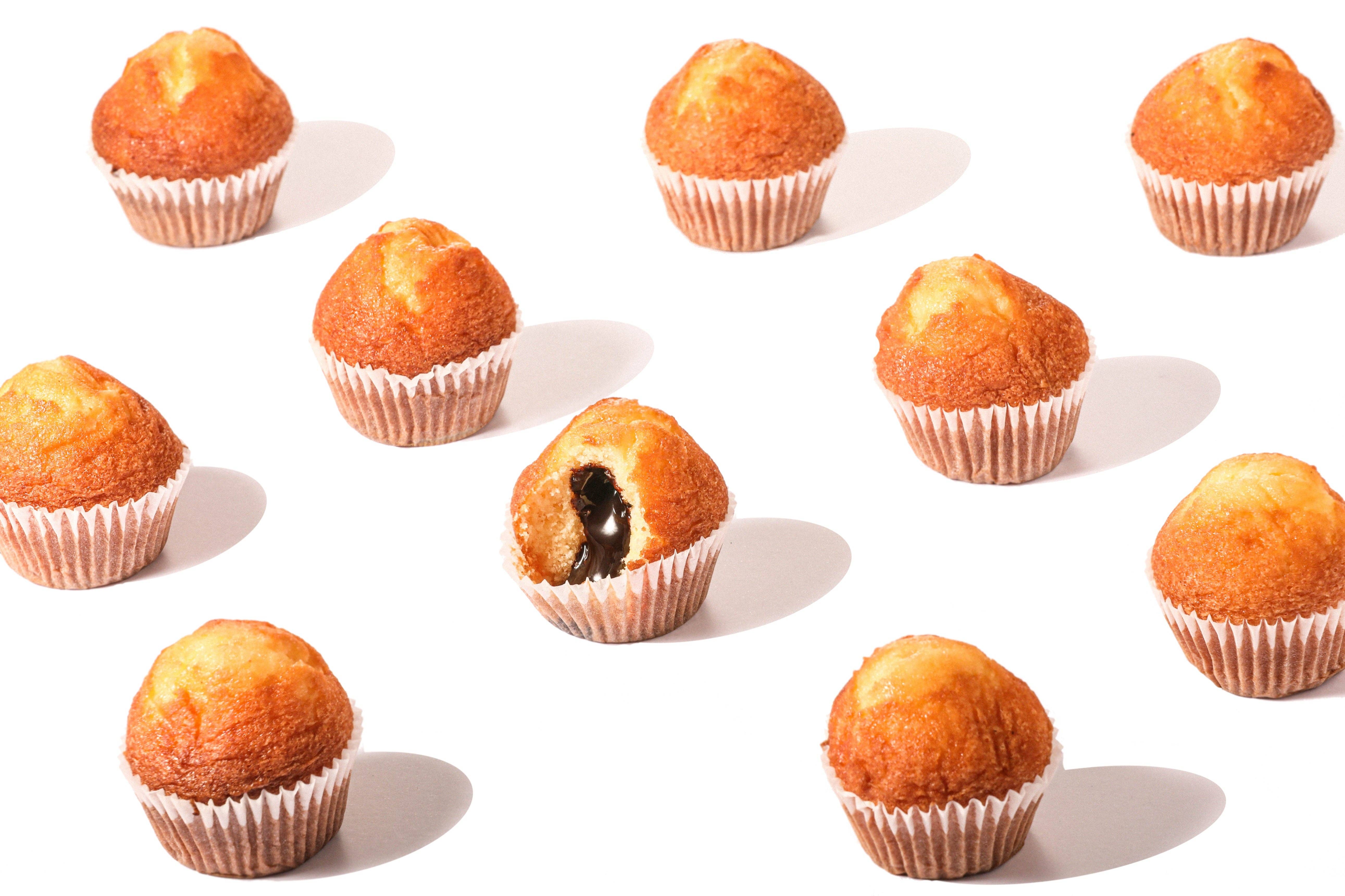 MDALEN - Vendita all'ingrosso Biscotti - 40 Muffin al Cioccolato Senza Glutine, Senza Lattosio, Senza PLV2