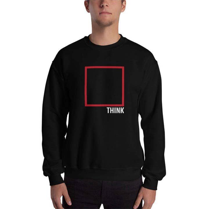 Think Outside The Box — Edição mínima — Moletom por atacado de The Philosopher's Shirt