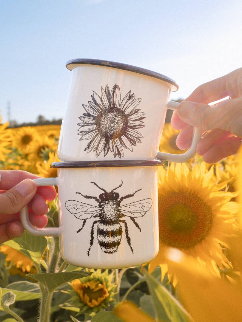 Hannibelle - Vendita all'ingrosso Tazza - Tazza smaltata con ape4