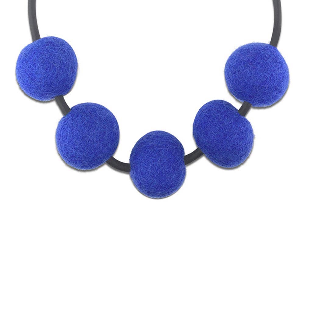Frank Ideas – wholesale Bib necklace – FELT, bold color, fashion statement necklace CHUNKY 57