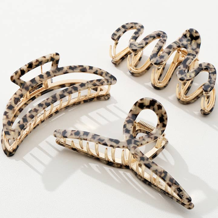 Desert Rodeo Metal | Assorted Large Metal Claw Clips  for wholesale by Adorro