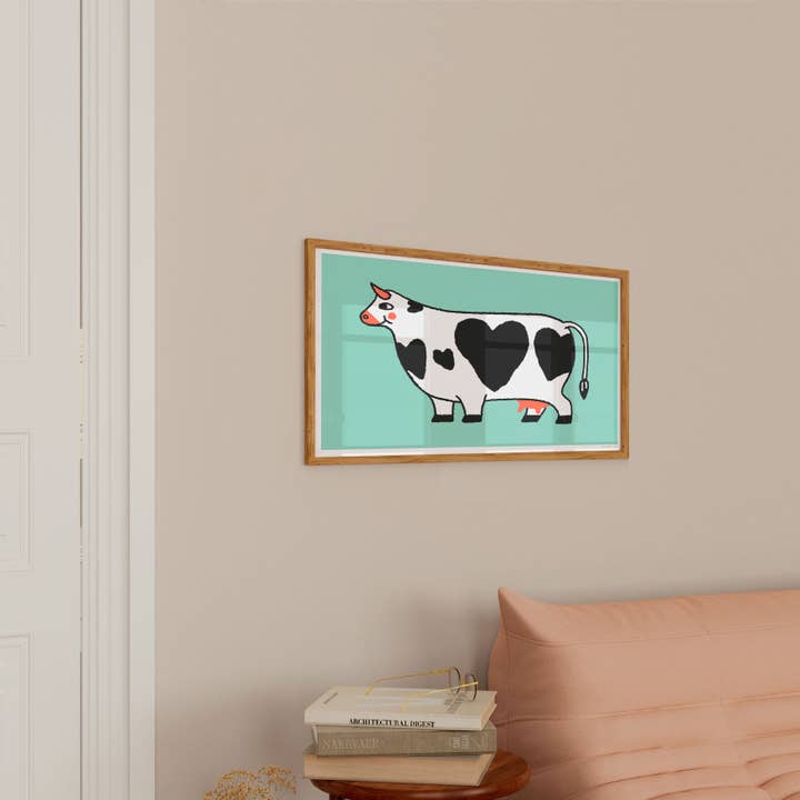 Studio Toute - Wholesale Art Print - Love cow Art print3