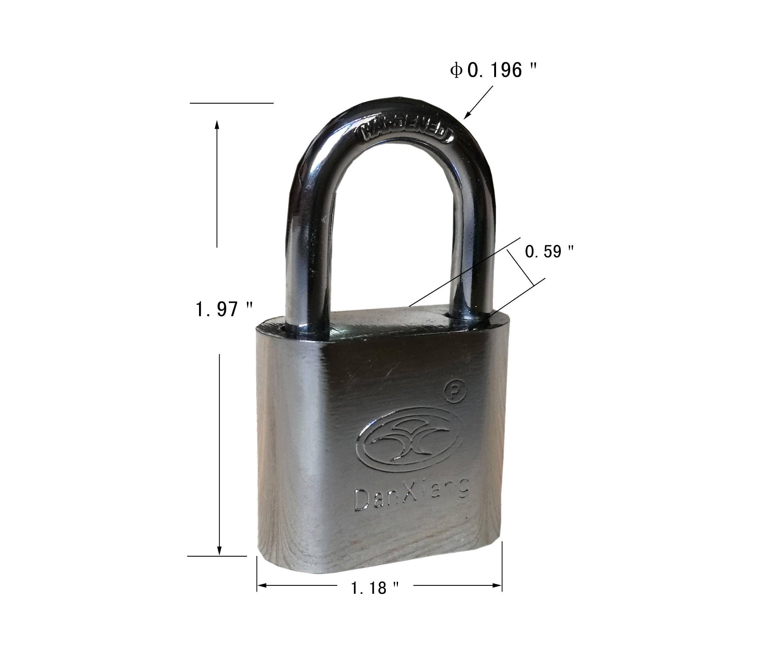 FIXTUREDISPLAYS - Wholesale Luggage Lock - Security Padlocks for Lockers, Gates, Sheds, Lockers, Bikes, Tool Box, Door1