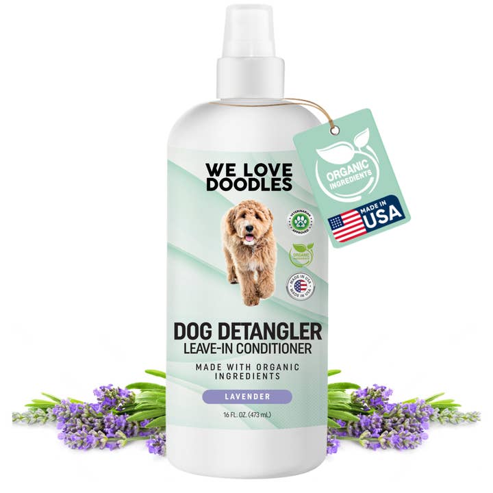 We Love Doodles - Wholesale Pet Coat Conditioner - Dog - Dog Detangler Spray (Lavender)