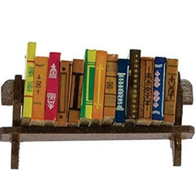 Factory Direct Craft - Vendita all'ingrosso Decorazioni da tavolo - Miniatura di Libreria con Libri4