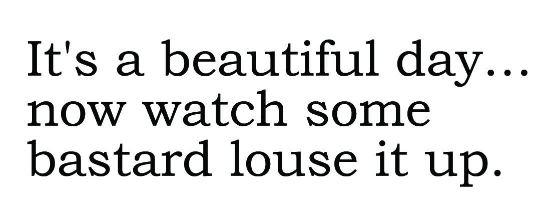 The 3 Sisters Design Co. - Wholesale Everyday Greeting Card - BIG HOUSE Greetings, It's a beautiful day...1