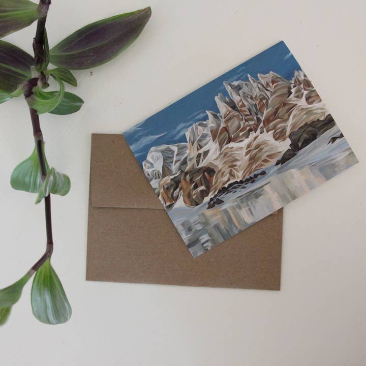 Sky Pond Greeting Card for wholesale by V Dub Art