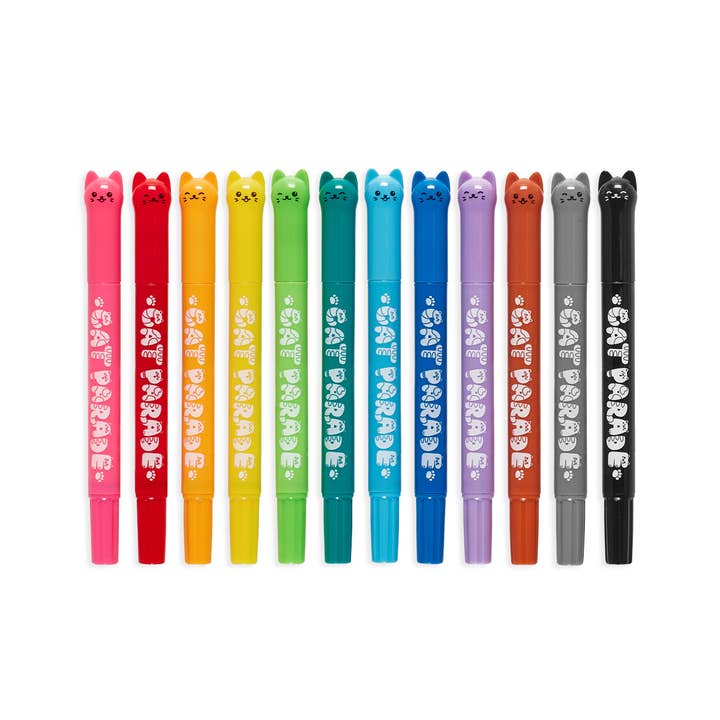 OOLY - Wholesale Crayons - Kids & Baby - Cat Parade Gel Crayons - Set of 12