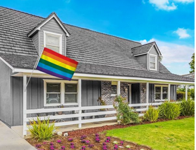 Gypsy Rose – Bandeira por atacado – Bandeira do orgulho do arco-íris2