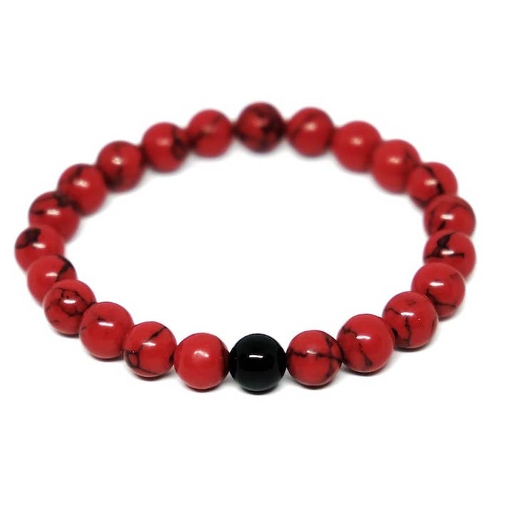 Pulseira de parceiro Yin Yang por atacado de Earthkarma