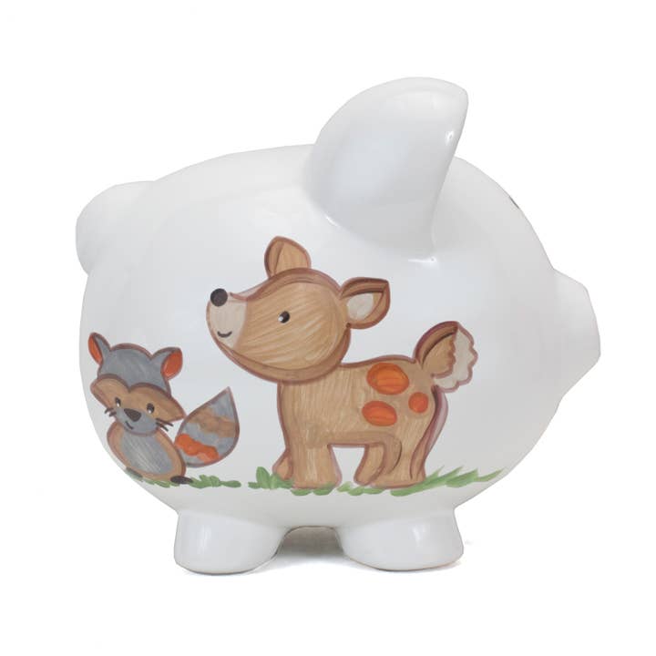 Child To Cherish® - Wholesale Money/Piggy Bank - Kids & Baby - Woodland Piggy Bank