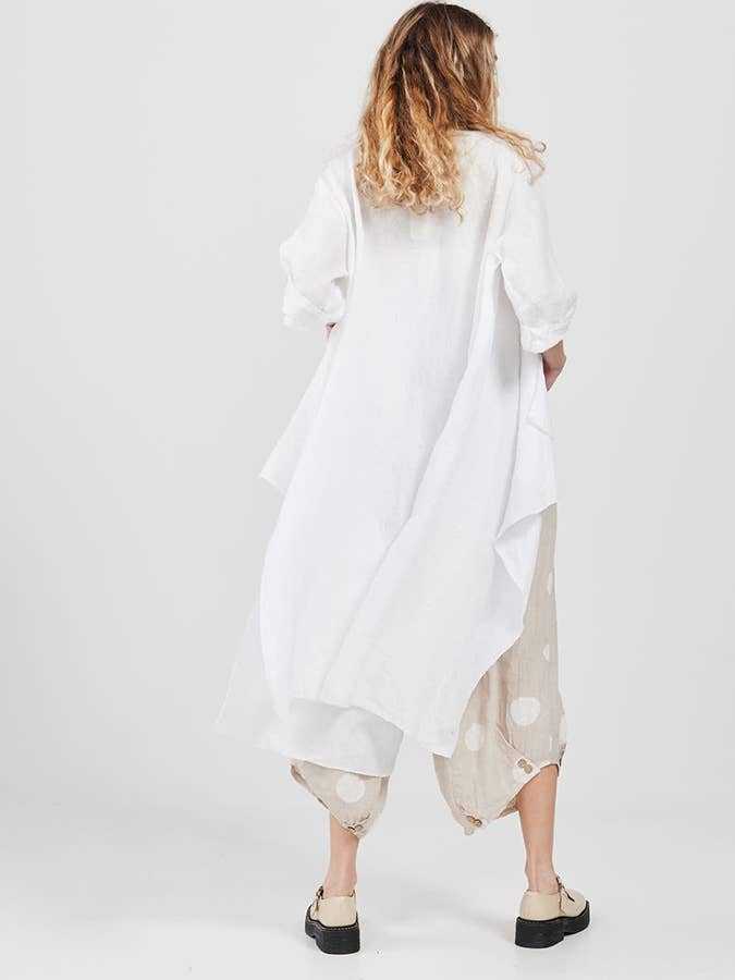 Miss Rose Sister Violet – wholesale Byxor - Dam – DAM - Lulu linneprickiga byxor9