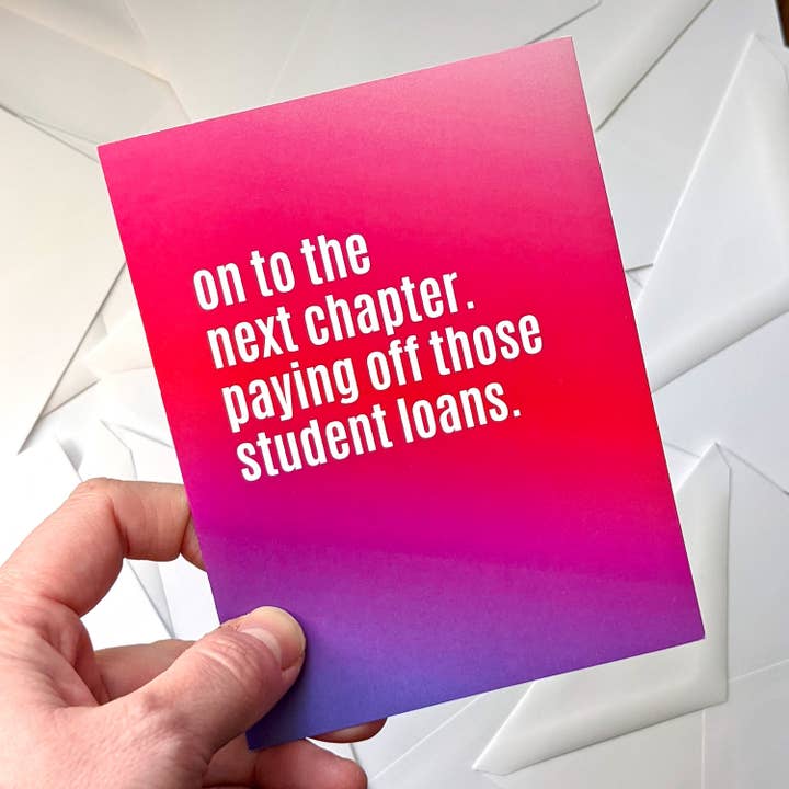 Loans Card for wholesale by Fox Tail Design and Printing