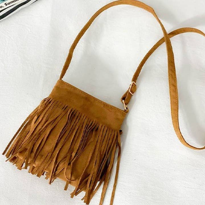 Kustom Kreations Goods – wholesale Axelväska - Dam – PU läder Crossbody väska med fransar