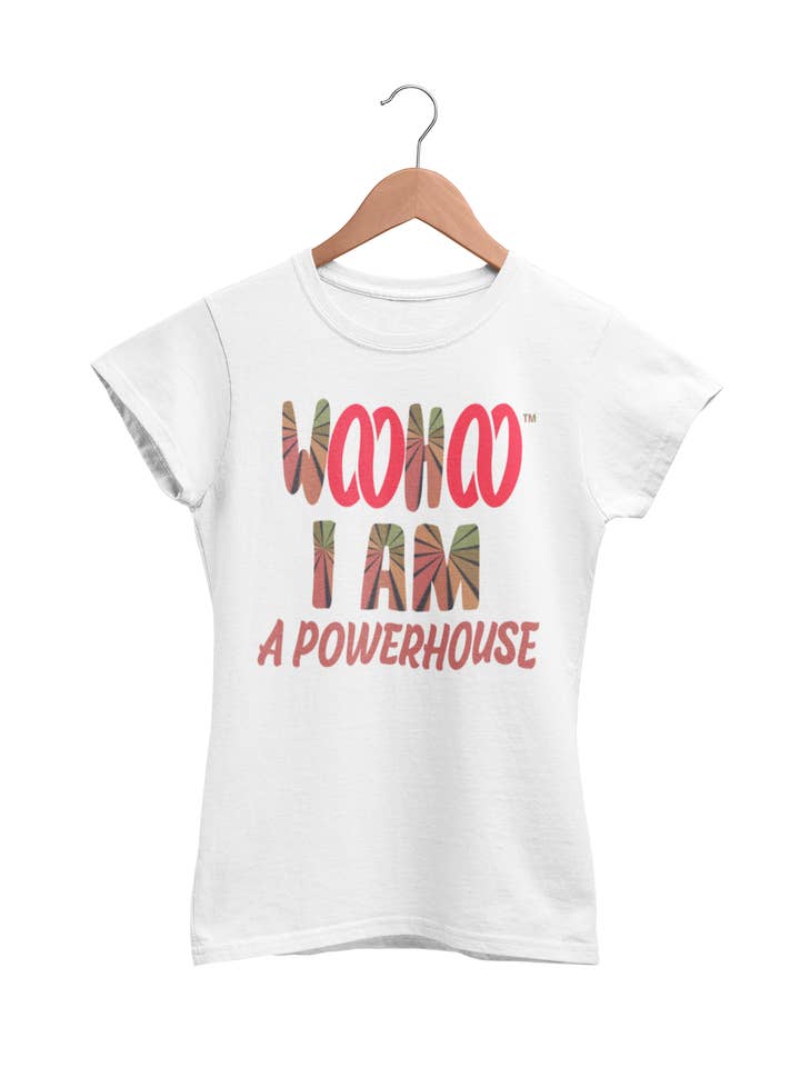 T-shirt pour femme « I Am Powerhouse » pour la vente par WooHoo Apparel