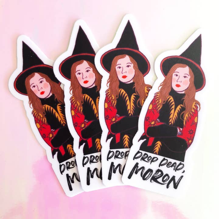 Mother of the Moon - Wholesale Sticker - Drop Dead Moron Matte Sticker