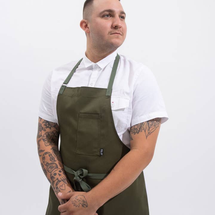 Wrinkle Free Chef Aprons for wholesale by Tilit NYC