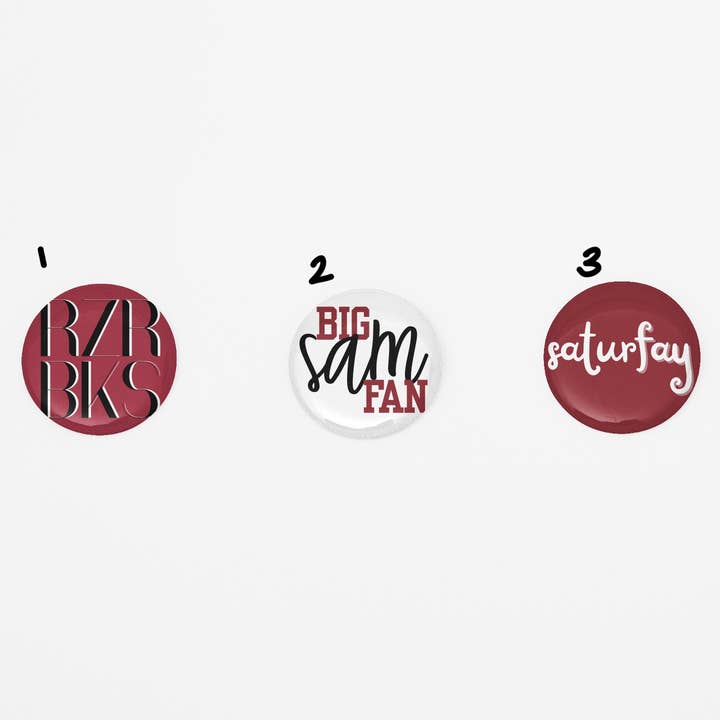 Game Day Button | 3 Options for wholesale by GameDayDrips