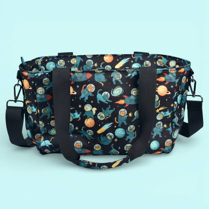 Sipsey Wilder - Wholesale Tote Bag - Women's - Space Kitties Medium Venture Tote5