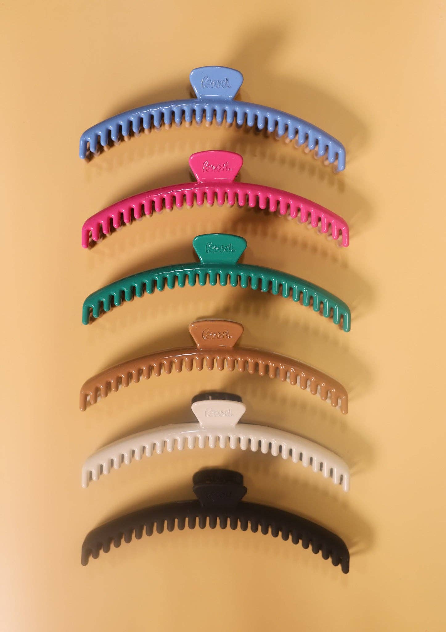 KAXI – Großhandel Haarclip – Damen – ZWEIFARBIGER GLÄNZENDER ORIGINAL HALTE-ALLES-KLAUE31