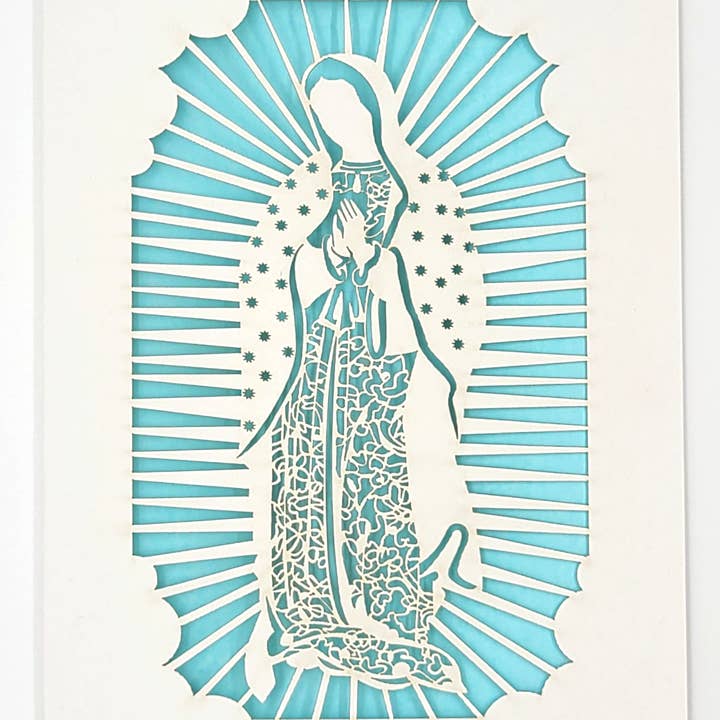 two hermanas - Wholesale Everyday Greeting Card - Virgen de Guadalupe3