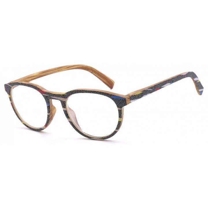 NEW VISION MILANO SRL – Großhandel Brille – Unisex – Fertige Lesebrille mit zweifarbigem Gestell – NV45613