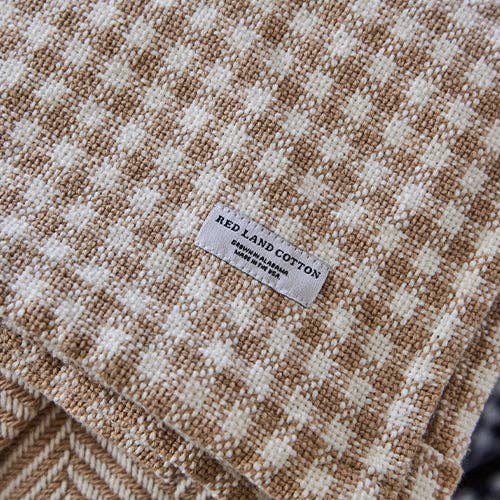 Red Land Cotton - Wholesale Bedding Blanket - Kids & Baby - Betsy Baby Blanket5