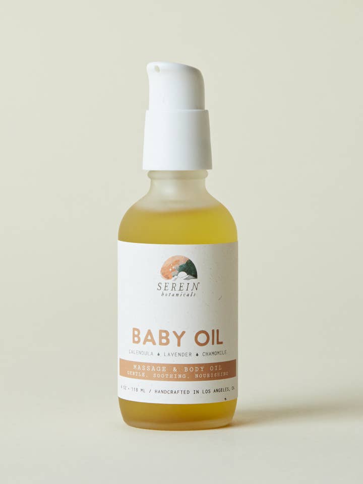 Ultra-Gentle Botanical Oil for Baby & Family for wholesale by Serein Botanicals