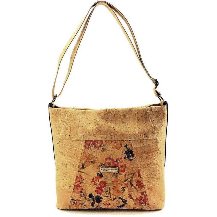 Borsa a tracolla in sughero grande vegano a tracolla Kristi per la vendita all'ingrosso da parte di Moddanio Cork