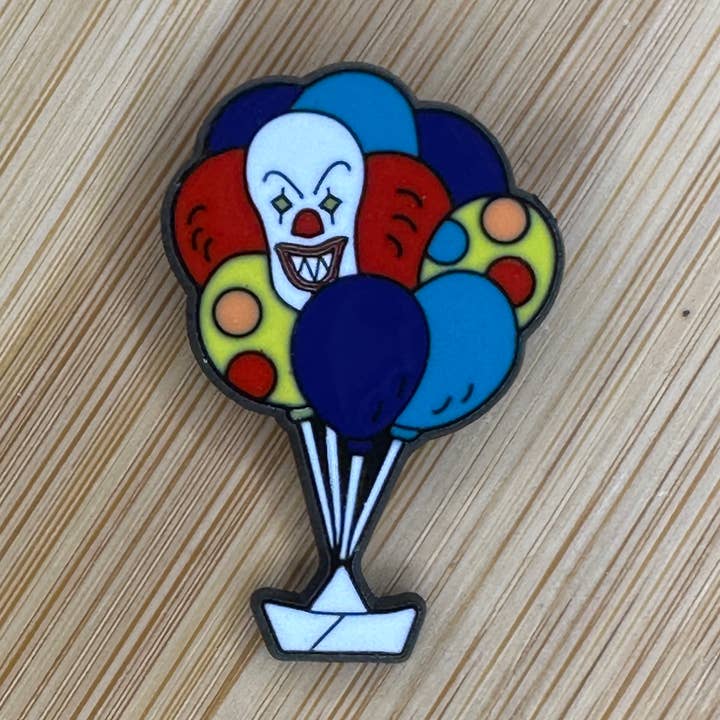 Pennywise and Balloons - IT - Stephen King for wholesale by Scribble & Scroll