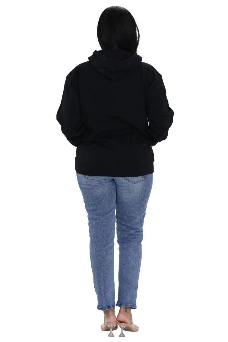 Advance Apparels - Wholesale Hoodie - Women's - Rasta Color Africa Map Hoodie 96121