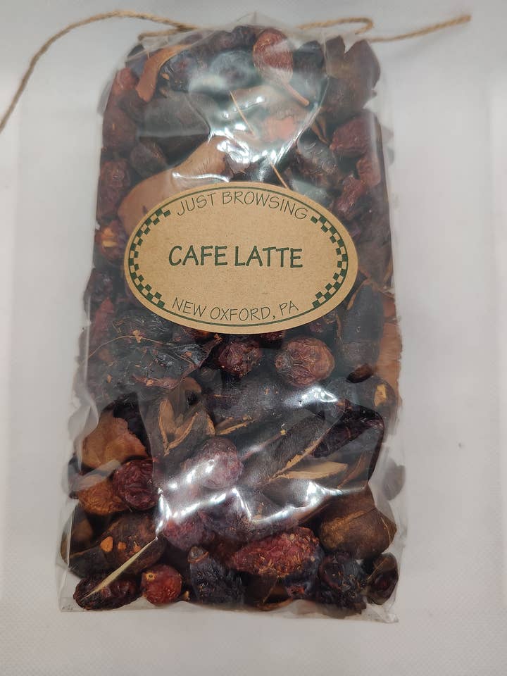Scented Potpourri with Rosehips - Cafe Latte - Bulk for wholesale by Just Browsing, LLC