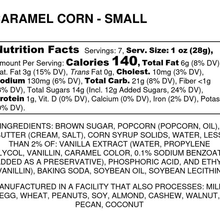 Bedford Candies - Wholesale Popcorn - Caramel Gourmet Popcorn2